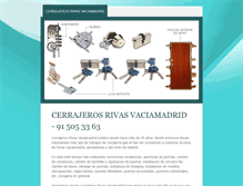 Tablet Screenshot of cerrajerosderivasvaciamadrid.com